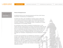Tablet Screenshot of bergengroup.com